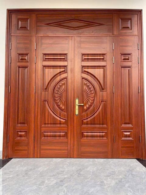 Cửa thép vân gỗ PK.002T